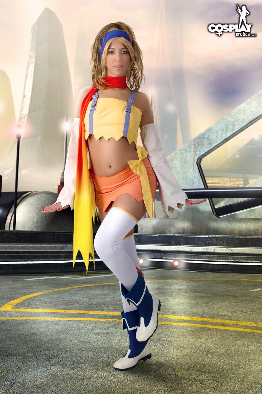 Cosplay babe Shelly dresses up as a very sexy Rikku #59967464