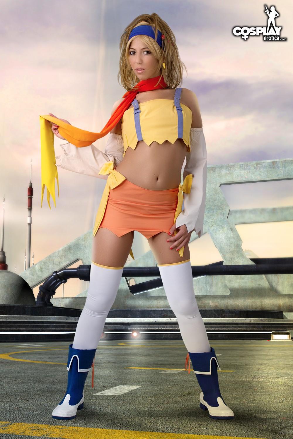 Cosplay babe Shelly dresses up as a very sexy Rikku #59967467