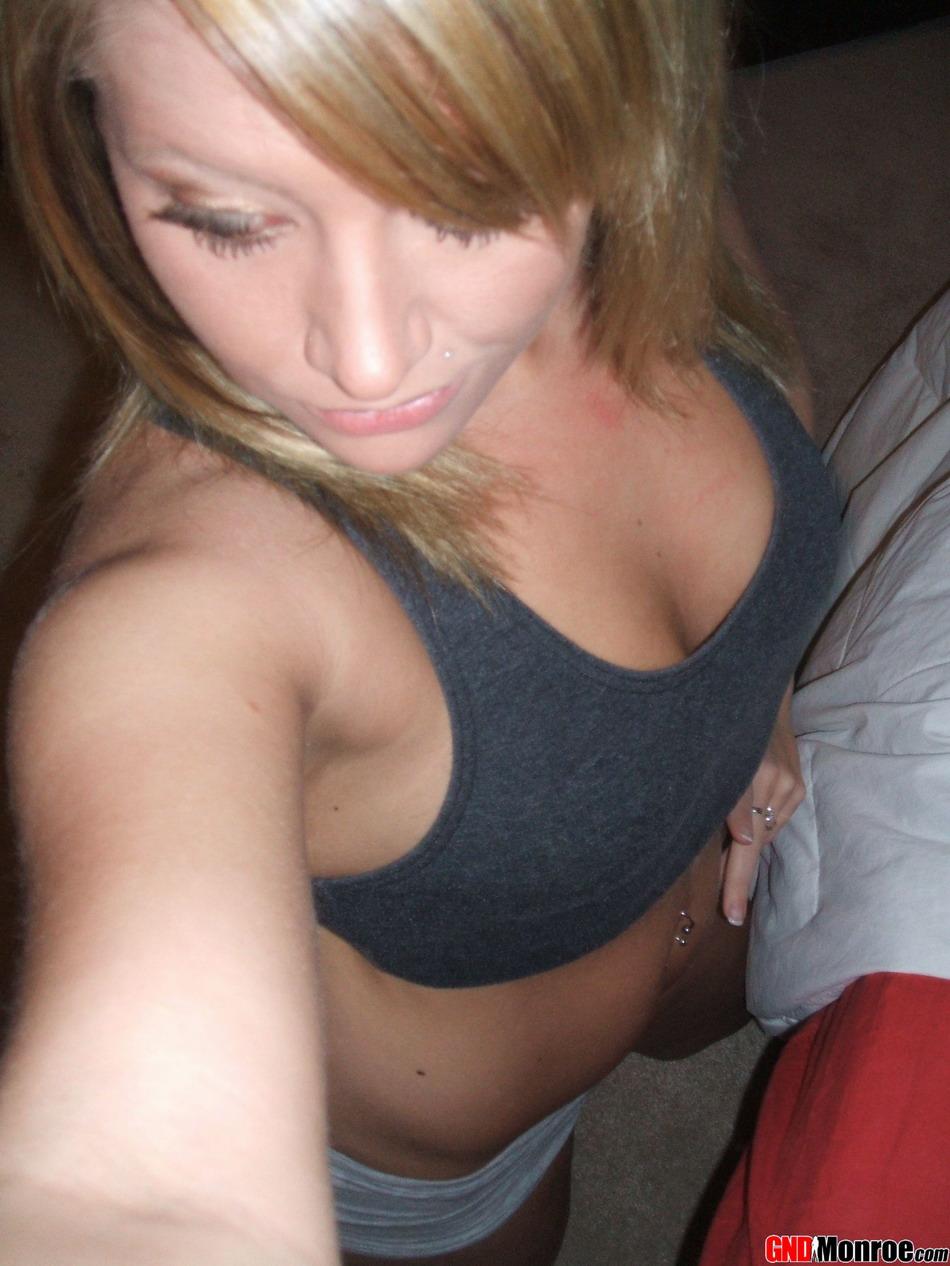 Pictures of teen girl GND Monroe playing with herself at home #59627353