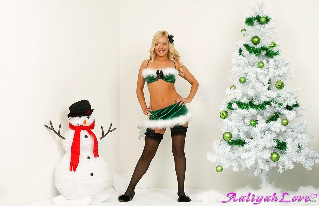 Pictures of Aaliyah Love ready for some special holiday cheer #52858199