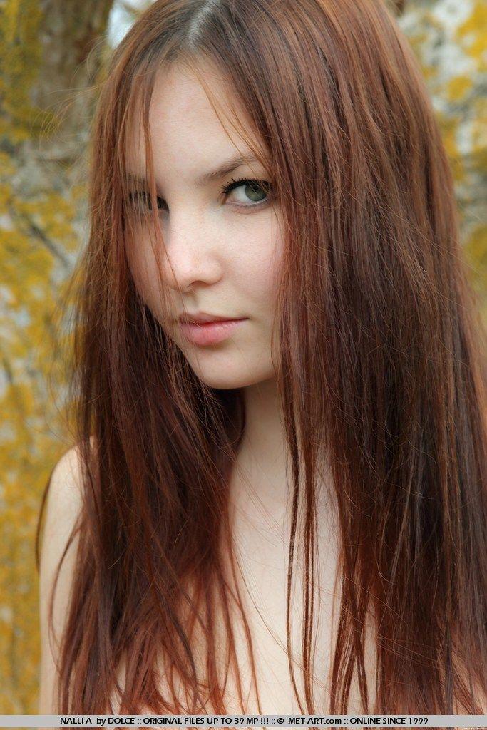Pictures of redhead teen Nallia A naked outside #59638711
