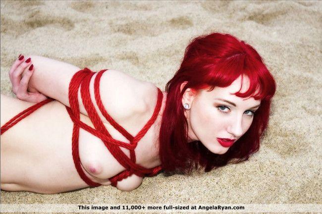 Pictures of teen girl Angela Ryan getting kinky on a beach #53181429