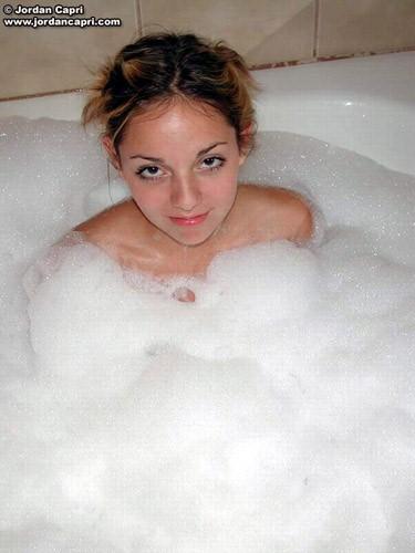 Jordan capri in steamy bath #55639481