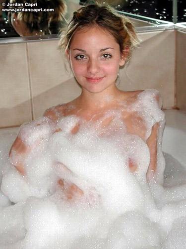 Jordan capri in steamy bath #55639519