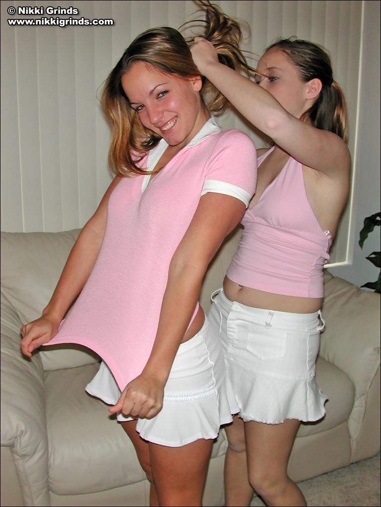 Pictures of two hot teen girls getting it on #59781330