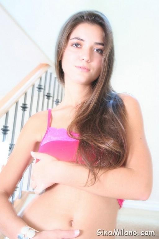 Pictures of teen model Gina Milano exposing her panties #54527666