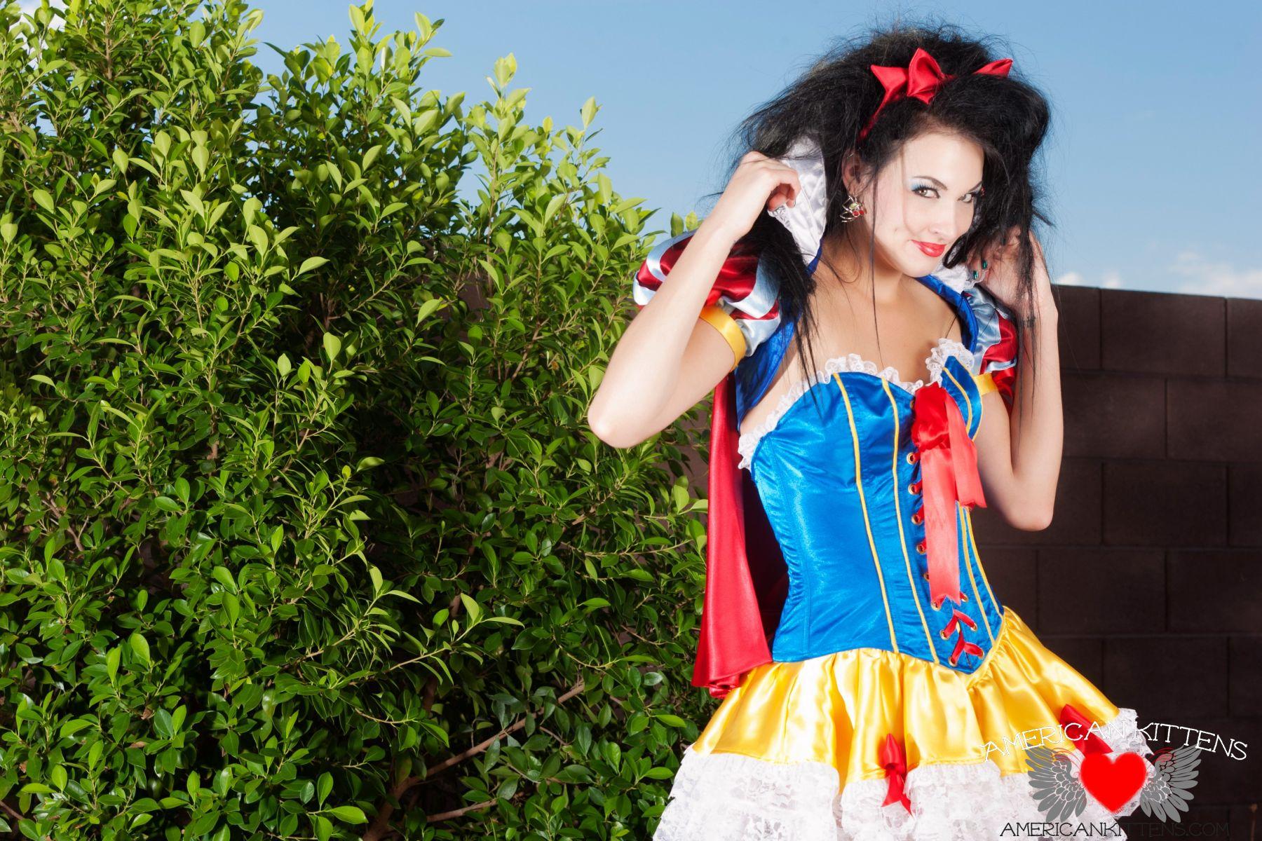 Pictures of Reanna Mae dressed up as slutty Snow White #59861760
