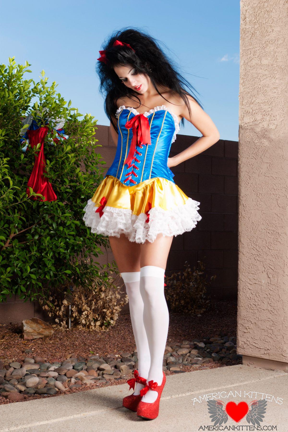 Pictures of Reanna Mae dressed up as slutty Snow White #59861806