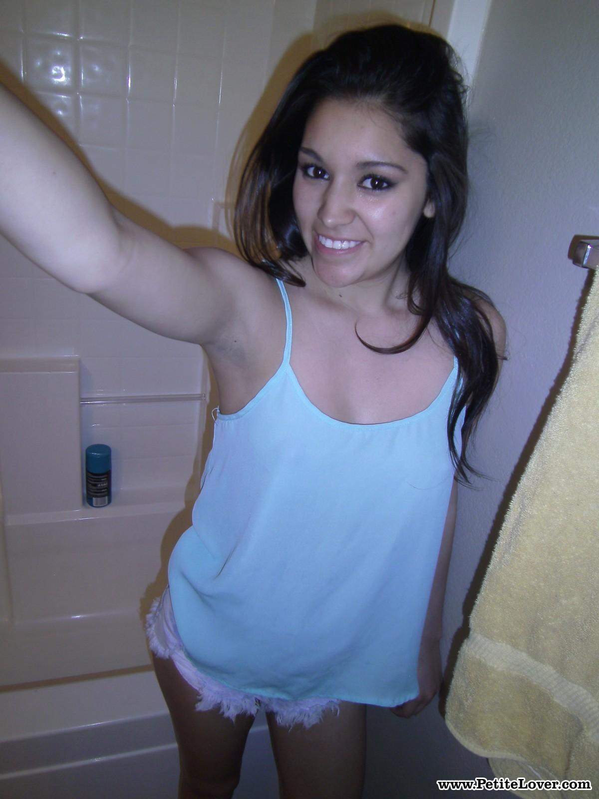 Latina coed Selena Santoro shares some of her hot selfies #59943455