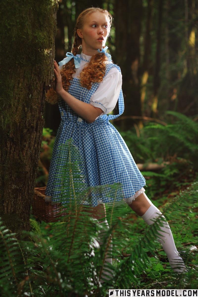 Hot redhead Dolly Little dresses up as Dorthy #54092801