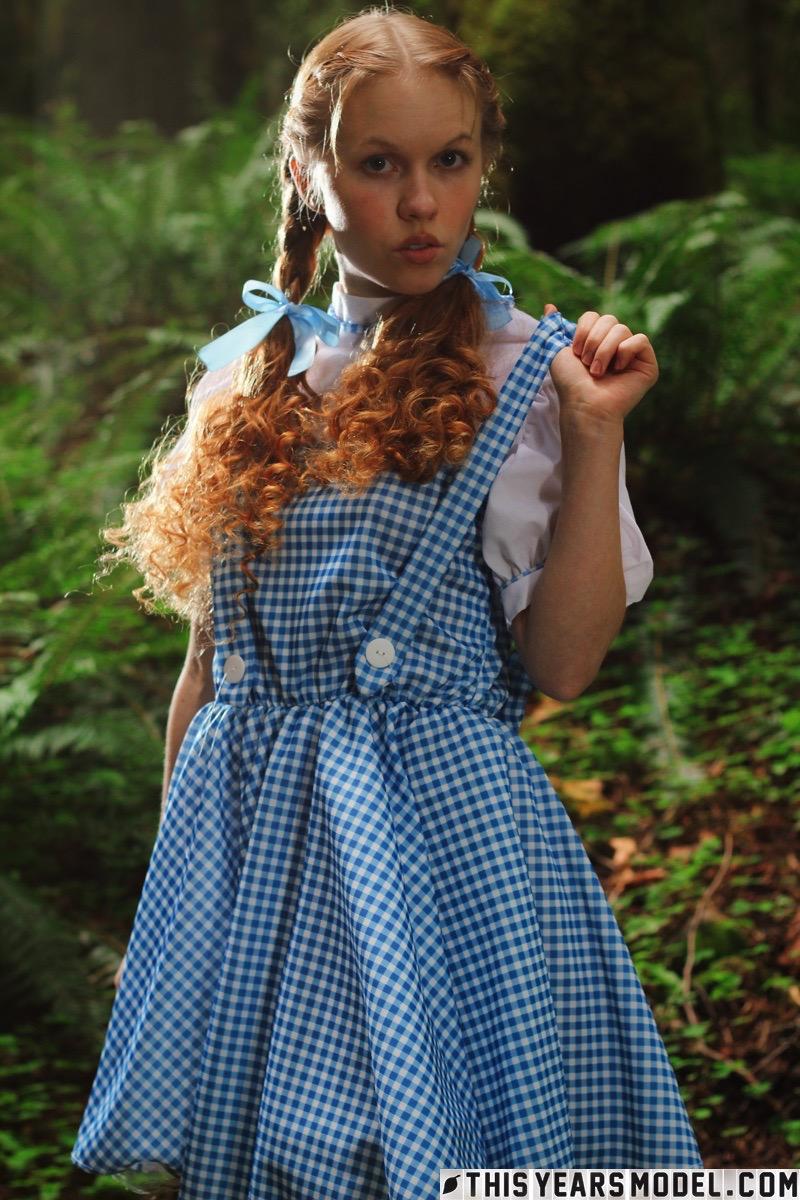 Hot redhead Dolly Little dresses up as Dorthy #54093072