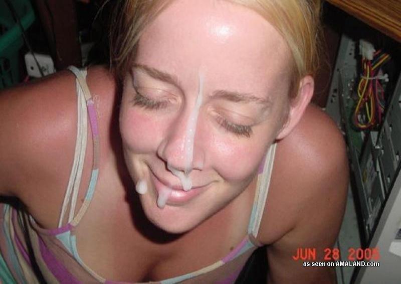 Sélection d'amatrices coquines aimant se prendre du sperme sur le visage
 #60515415
