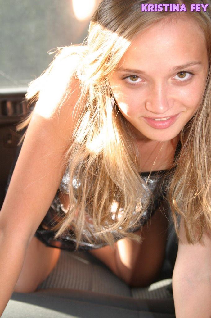 Pictures of Kristina Fey all naked in a car #58776083