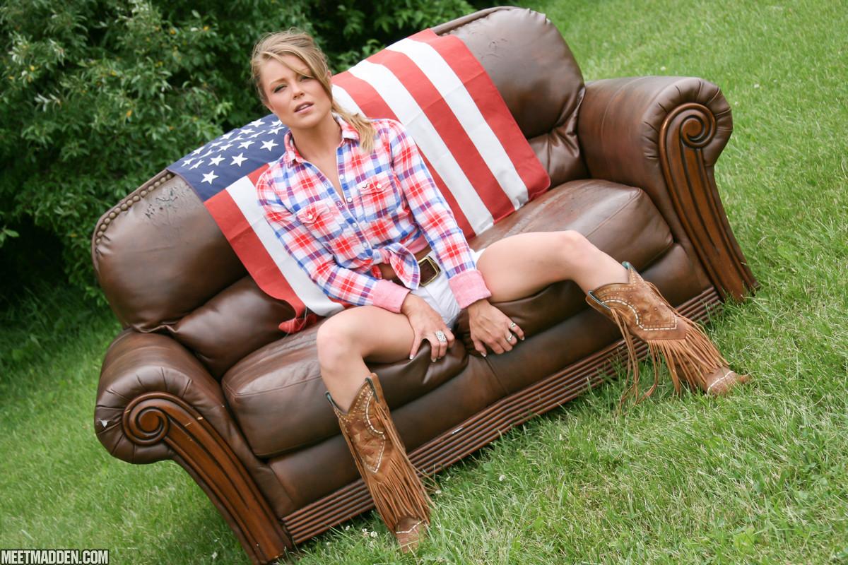 Country girl Madden wishes you a happy independence day #59446850