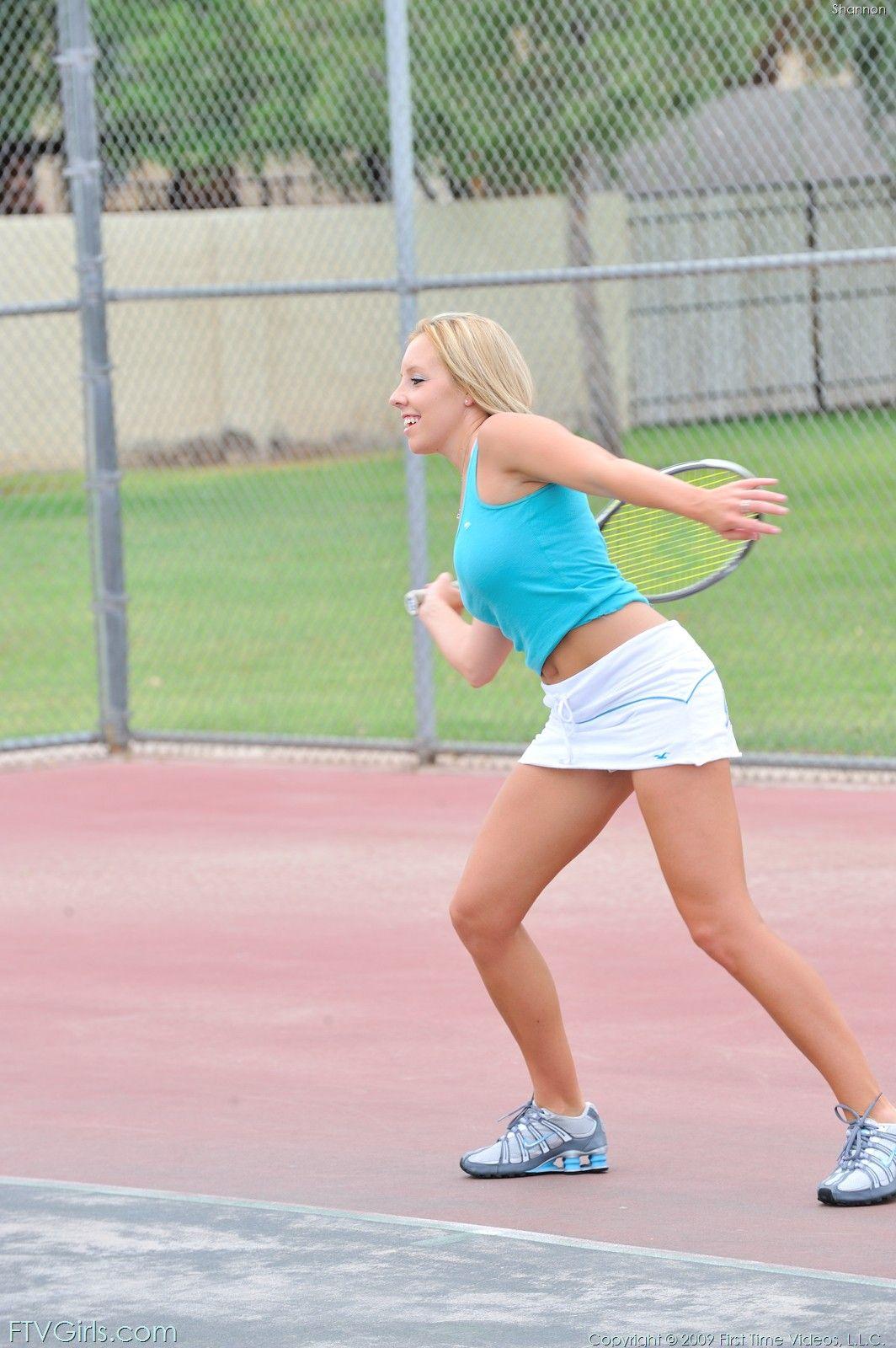 Pictures of Shannon playing an incredible game of tennis #59959539