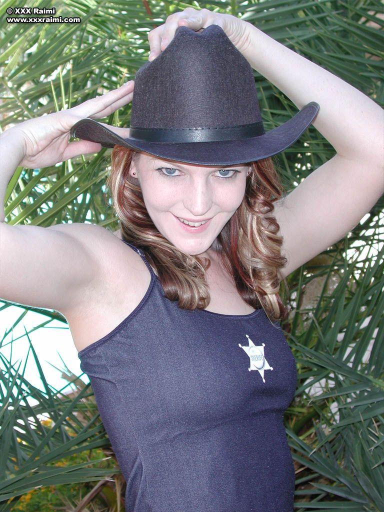 Pictures of teen XXX Raimi dressed as a sexy cowgirl #61954250