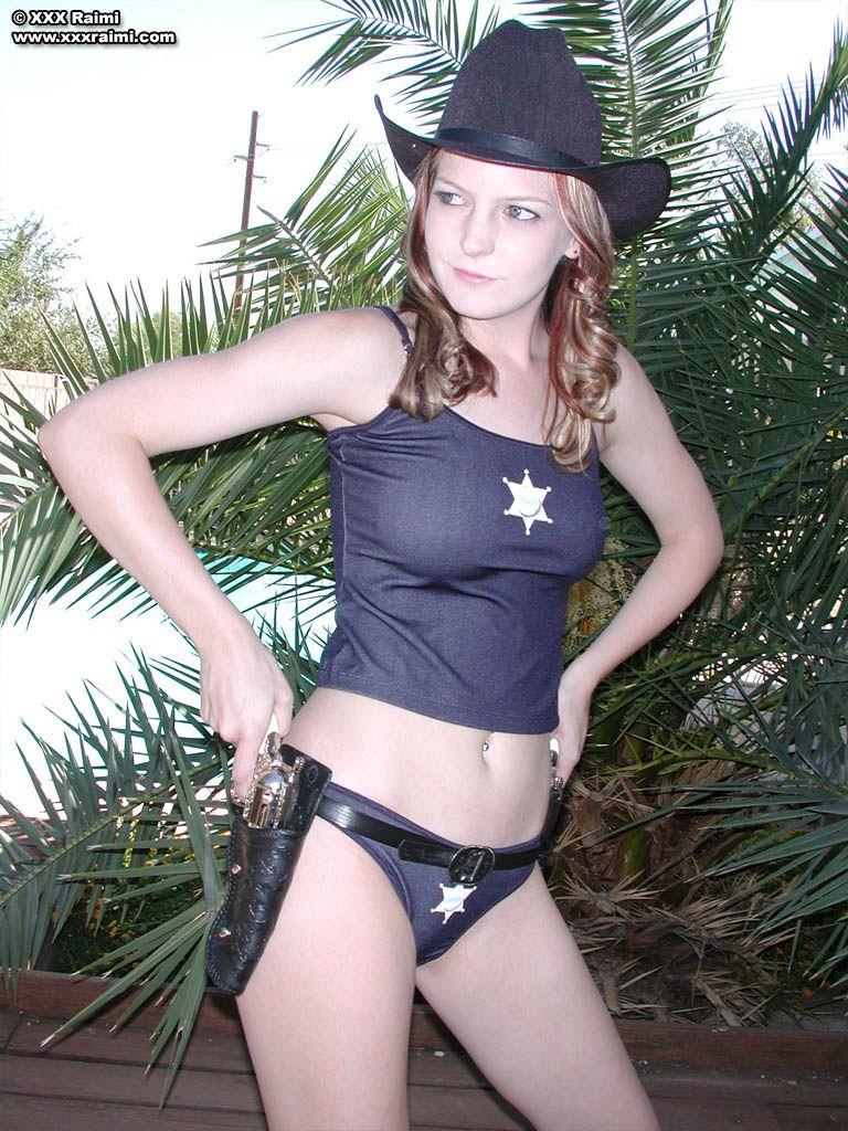 Pictures of teen XXX Raimi dressed as a sexy cowgirl #61954368