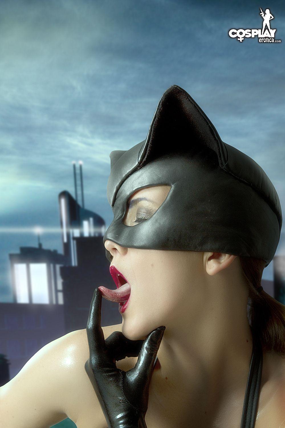 Cosplayer gogo si veste come catwoman
 #54560499