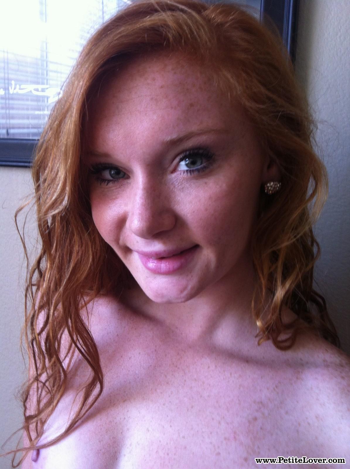 Redhead coed Alex Tanner shares some selfies of her hot body #52951695