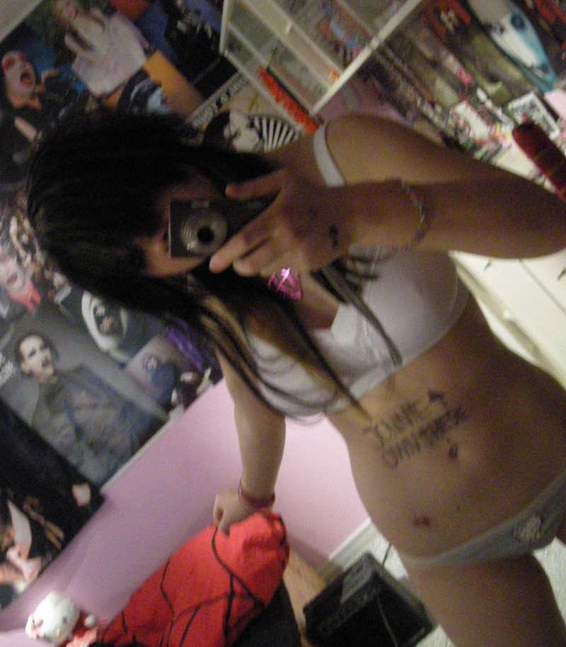 Nice compilation of selfpics of hot scene babes #60636275