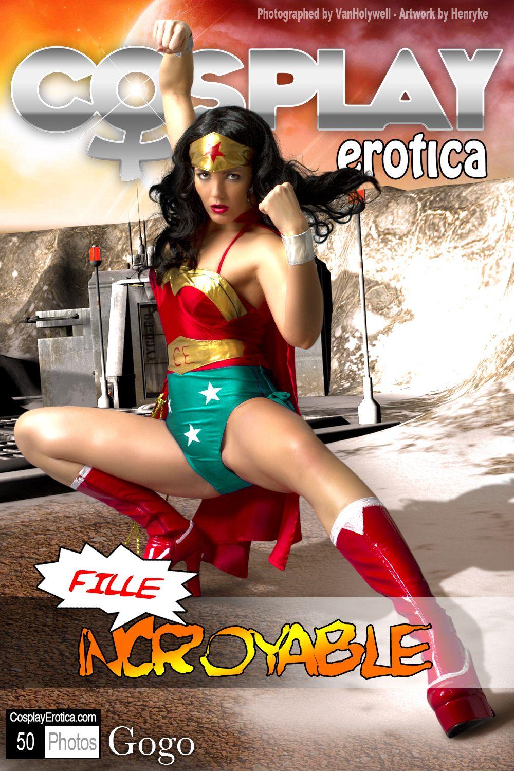 Bilder von atemberaubenden Cosplayer Gogo gekleidet als Wonder Woman
 #54559841