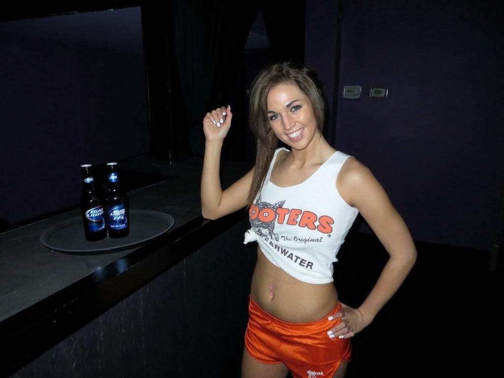 Teen girl Val Midwest shows what's up her hooters skirt #60124182