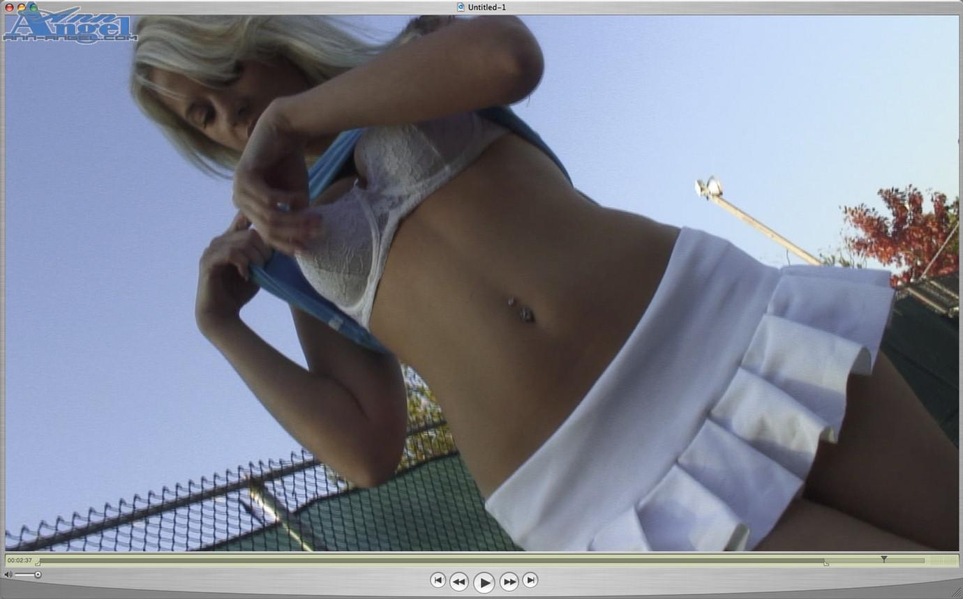 Screencaps of Ann Angel getting kinky with a tennis racket #53223602