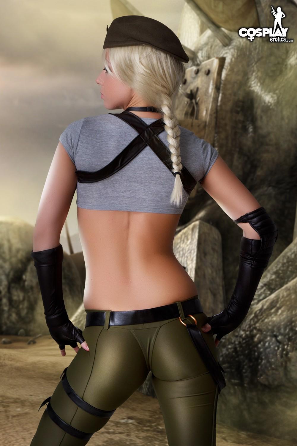 Sexy cosplay model Krya is your badass commando chick #60295529