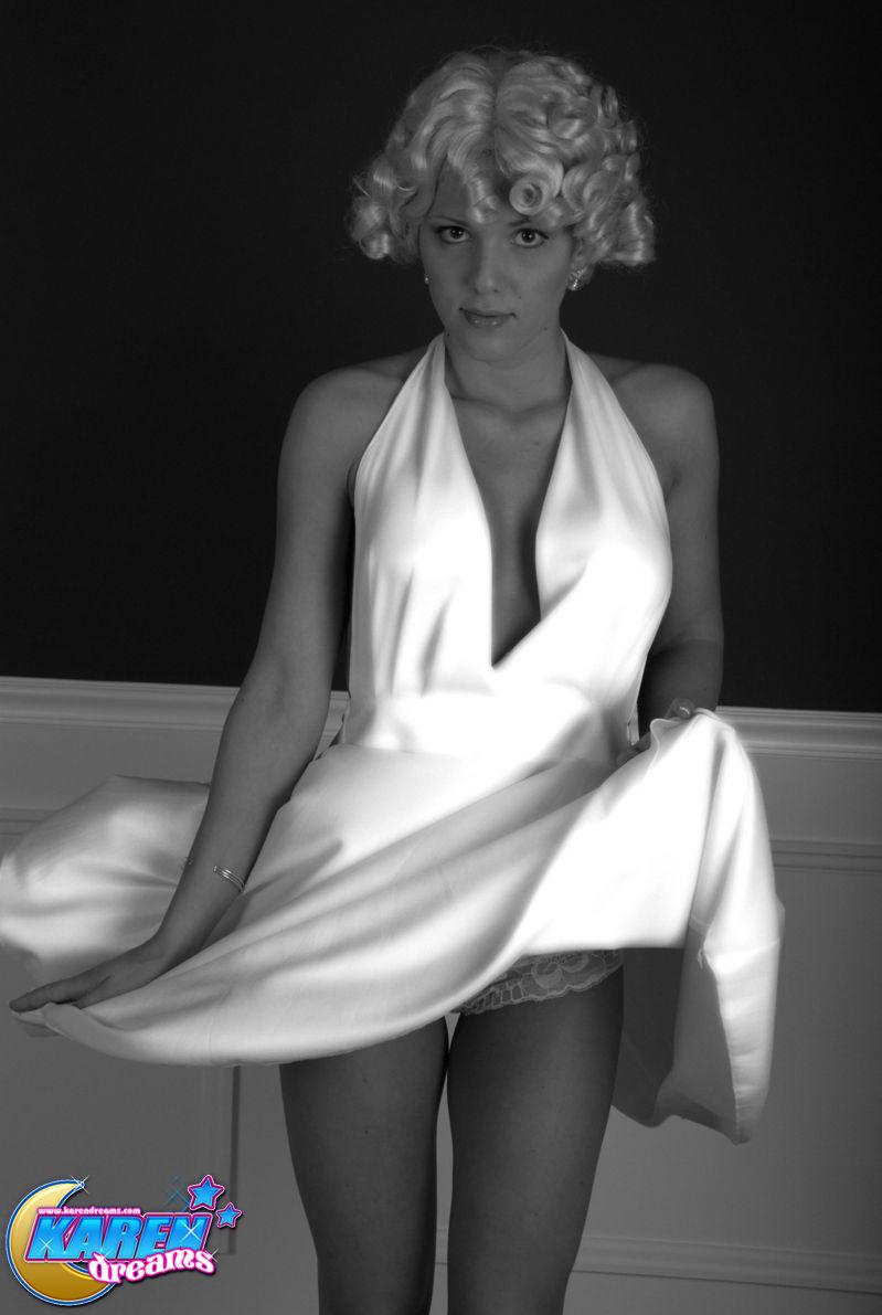 Bilder von Karen Dreams als Marilyn Monroe verkleidet
 #58012824