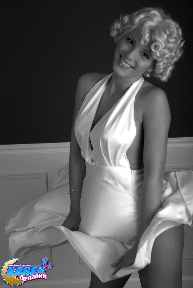 Pictures of Karen Dreams dressed up as Marilyn Monroe #58012878