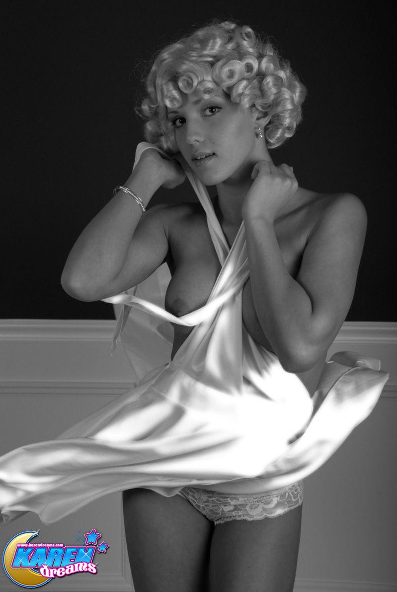 Pictures of Karen Dreams dressed up as Marilyn Monroe #58013104