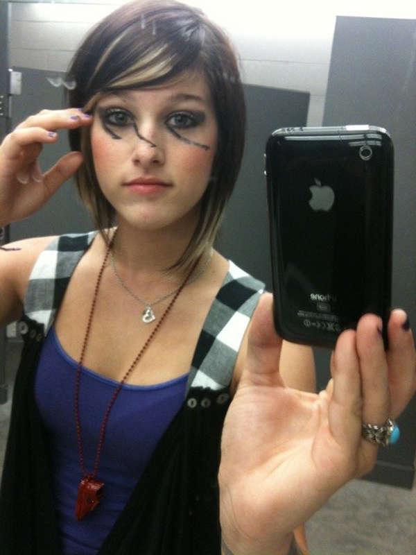 Pictures of gorgeous emo girlfriends sharing their selfies #60636535