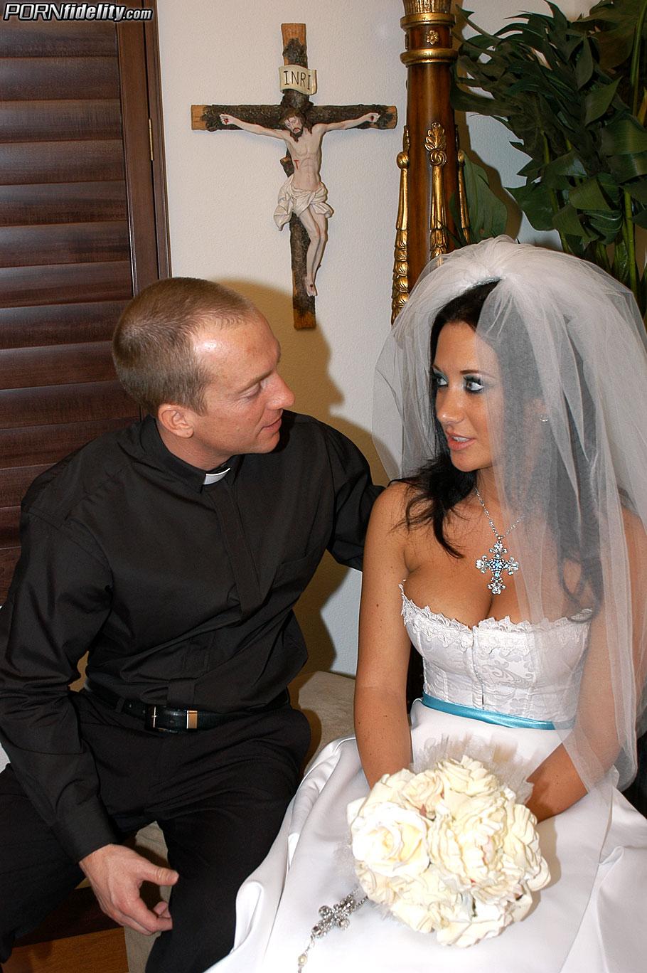 Busty bride Jayden Jaymes fucks the best man on her wedding day #55188695