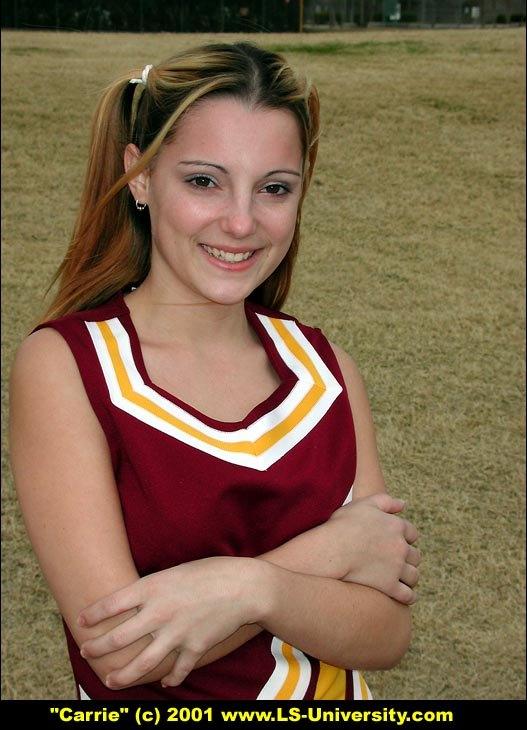 Pictures of a teen cheerleader flashing outside #60577324