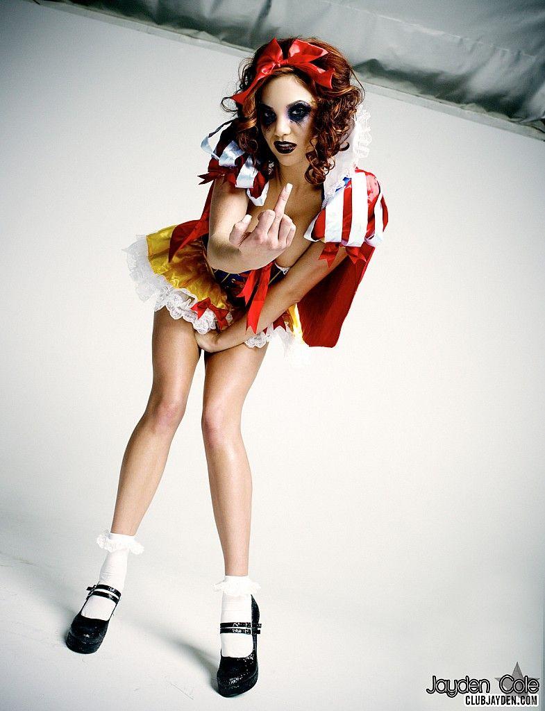 Pictures of Jayden Cole dressed as a gothic Snow White #55185315