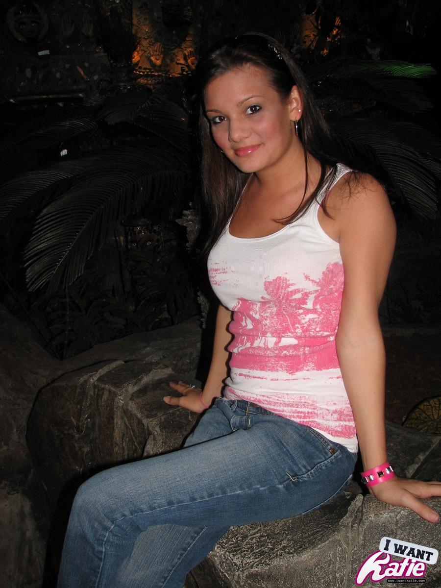 Sexy and very horny Katie exposes her big tits for candid pictures during her trip to Las Vegas #58047597