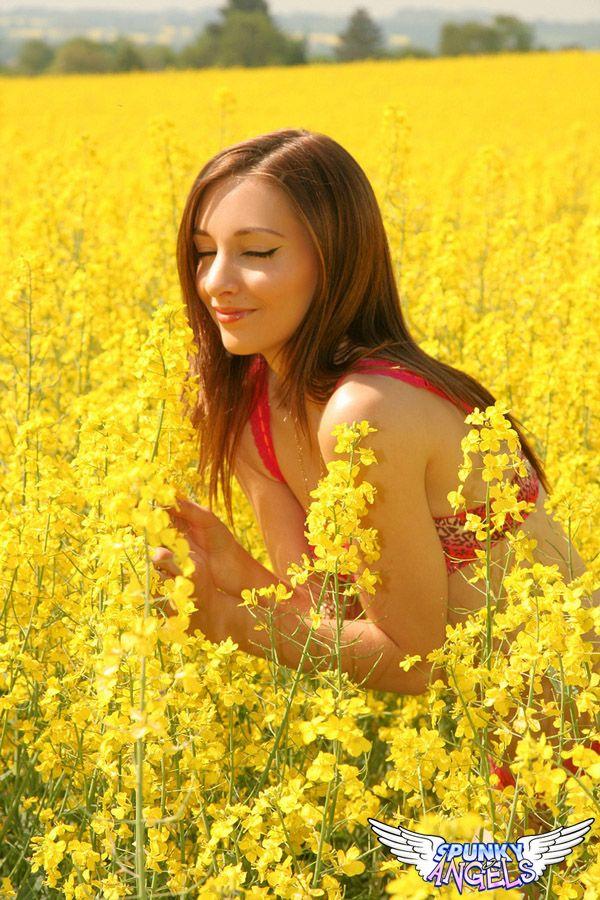 Photos d'une jeune sexy honey nue dans un champ
 #54818462