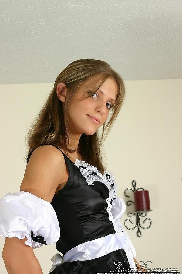 Pictures of Karen Dreams dressed as your sexy maid #58001174