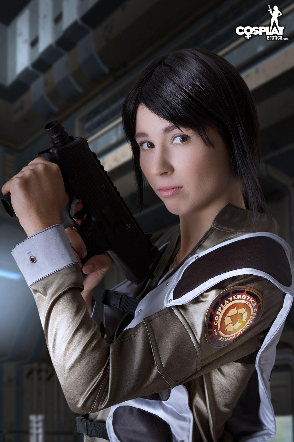 Pictures of hot cosplayer Stacy dressed for duty on Battlestar Galactica #60298217