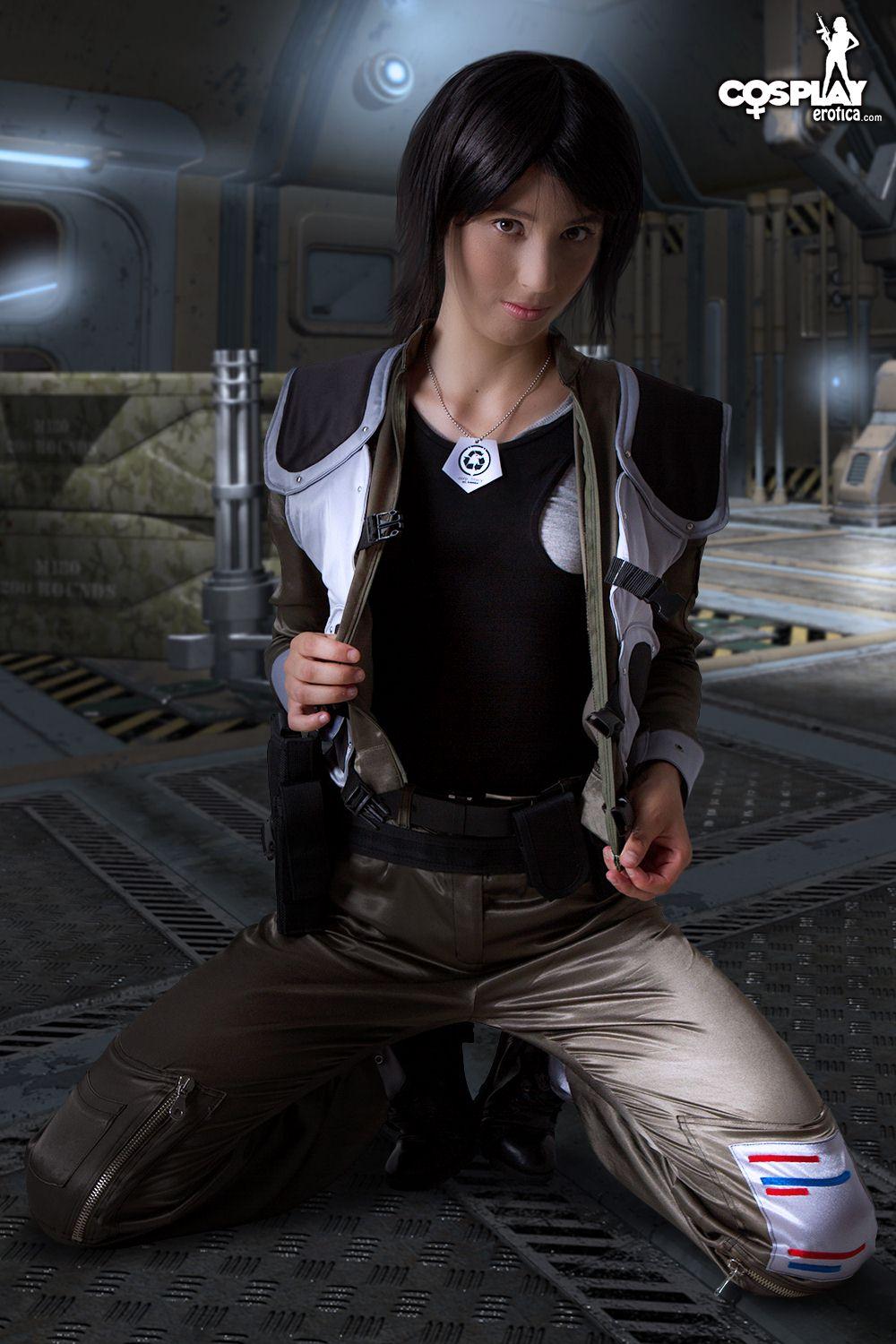 Pictures of hot cosplayer Stacy dressed for duty on Battlestar Galactica #60298245