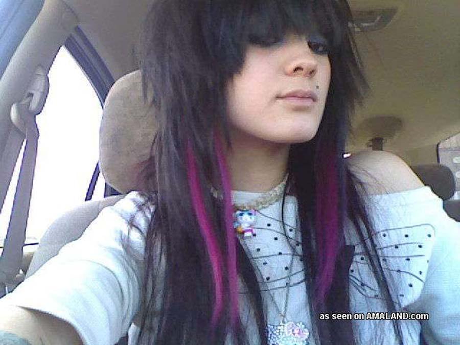 Nice collection of Joey's emo and punk selfpics #60636945