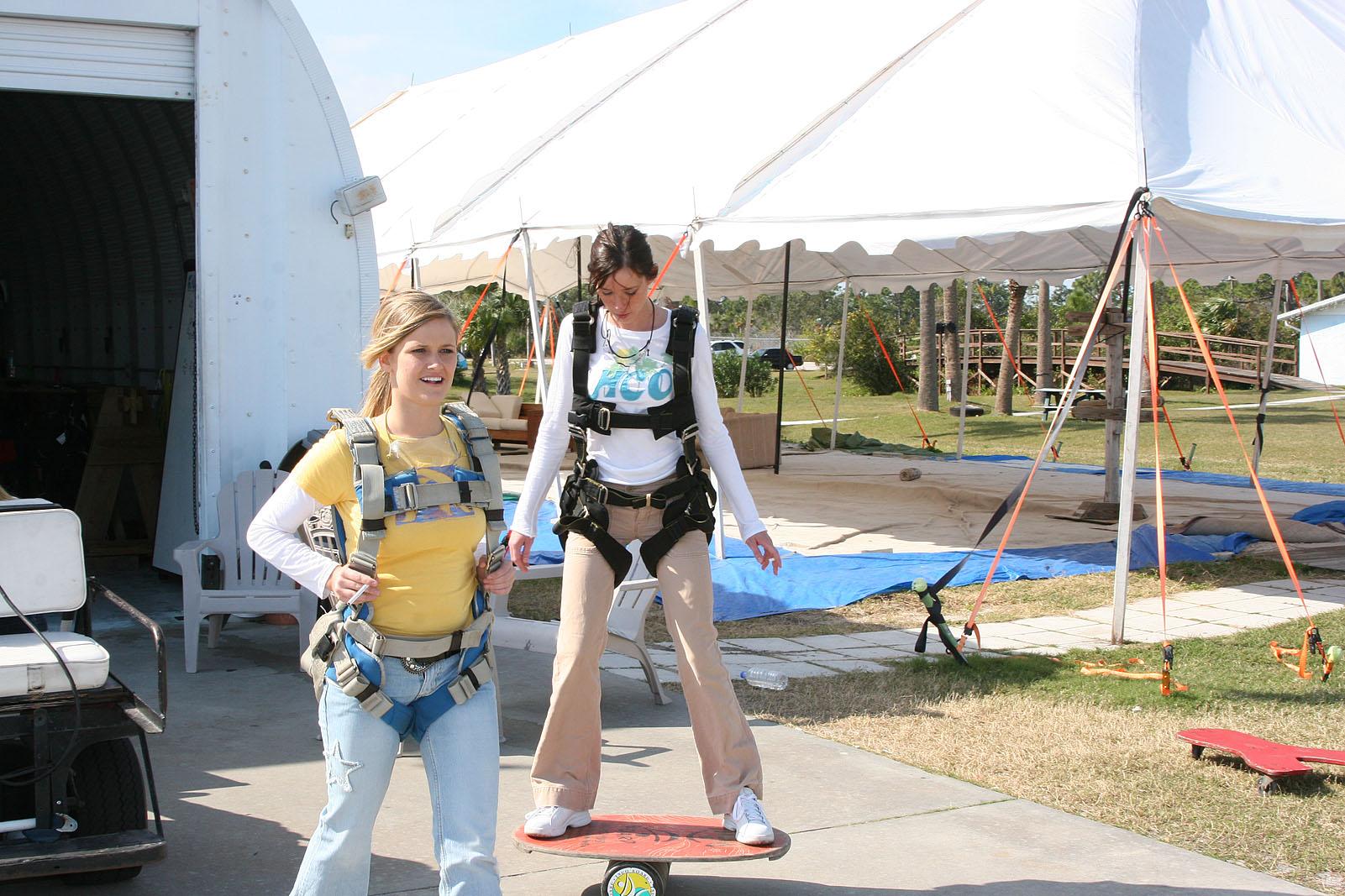 Pictures of Samantha Gauge and Brooke Skye going sky diving #53557968