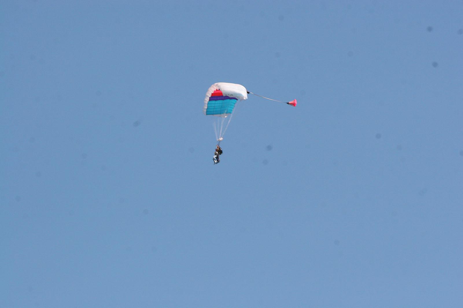 Pictures of Samantha Gauge and Brooke Skye going sky diving #53558064