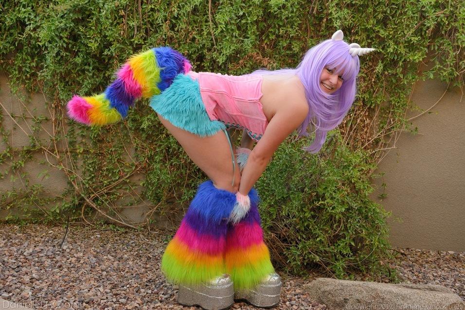 Pictures of Danielle FTV dressed as your fantasy fuck unicorn #53969933