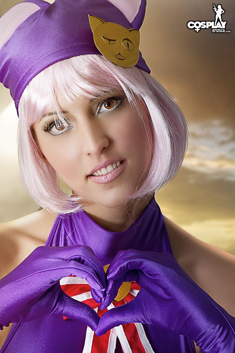 Beautiful cosplayer Anne shows you her fun parts in costume #53248717