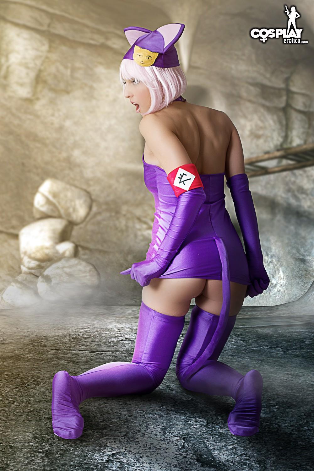 Beautiful cosplayer Anne shows you her fun parts in costume #53248905