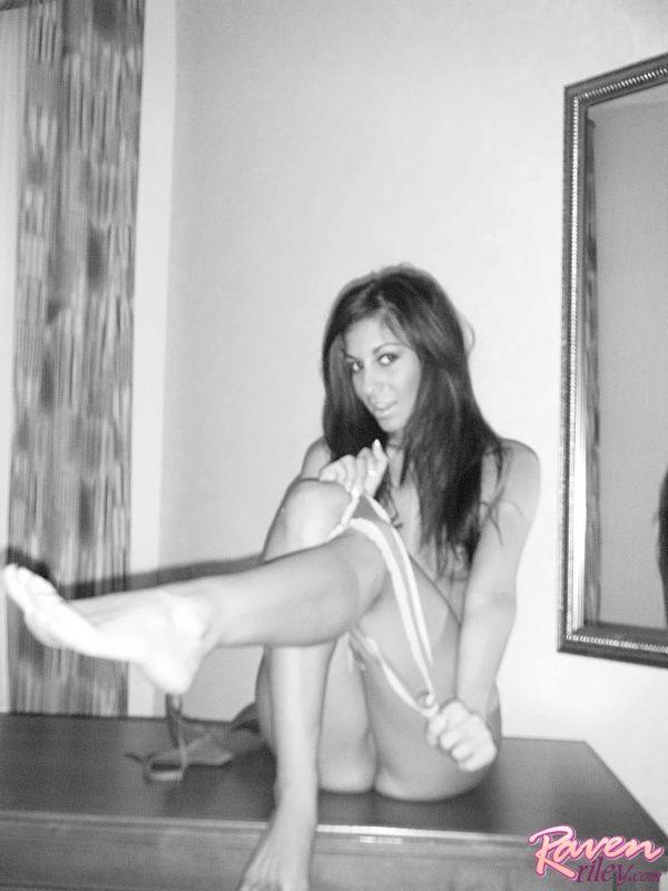 Pictures of Raven Riley naked in black and white #59855397