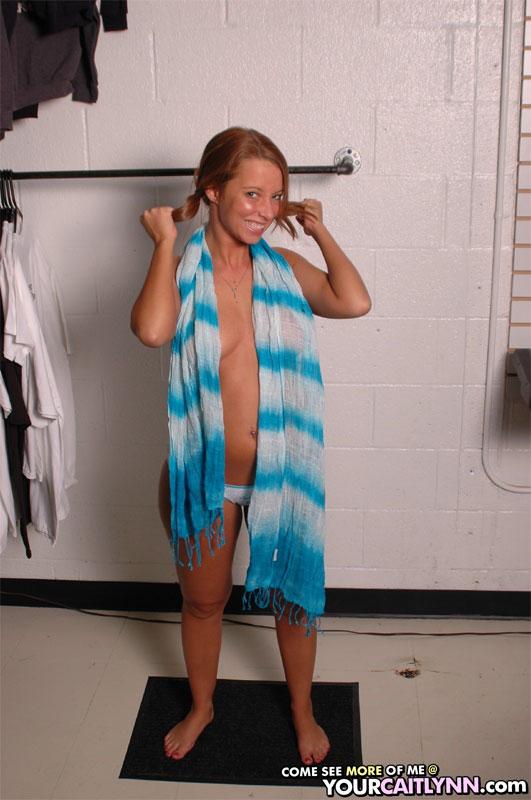 Pictures of Your Caitlynn wearing only a scarf and panties #60186249