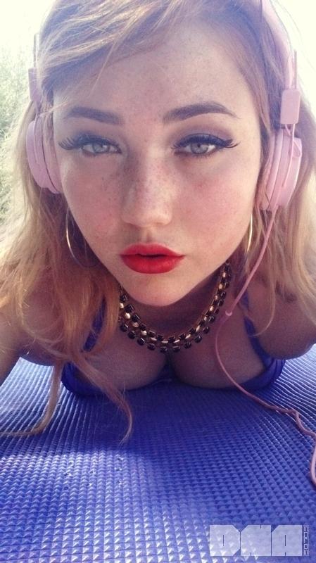 Blonde teen Misha Mayfair shares some hot selfies #61924118