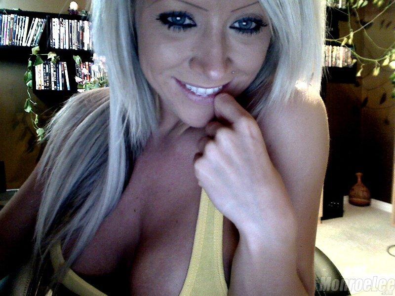 Pics of Monroe Lee in her sexy yellow tanktop. #59623486